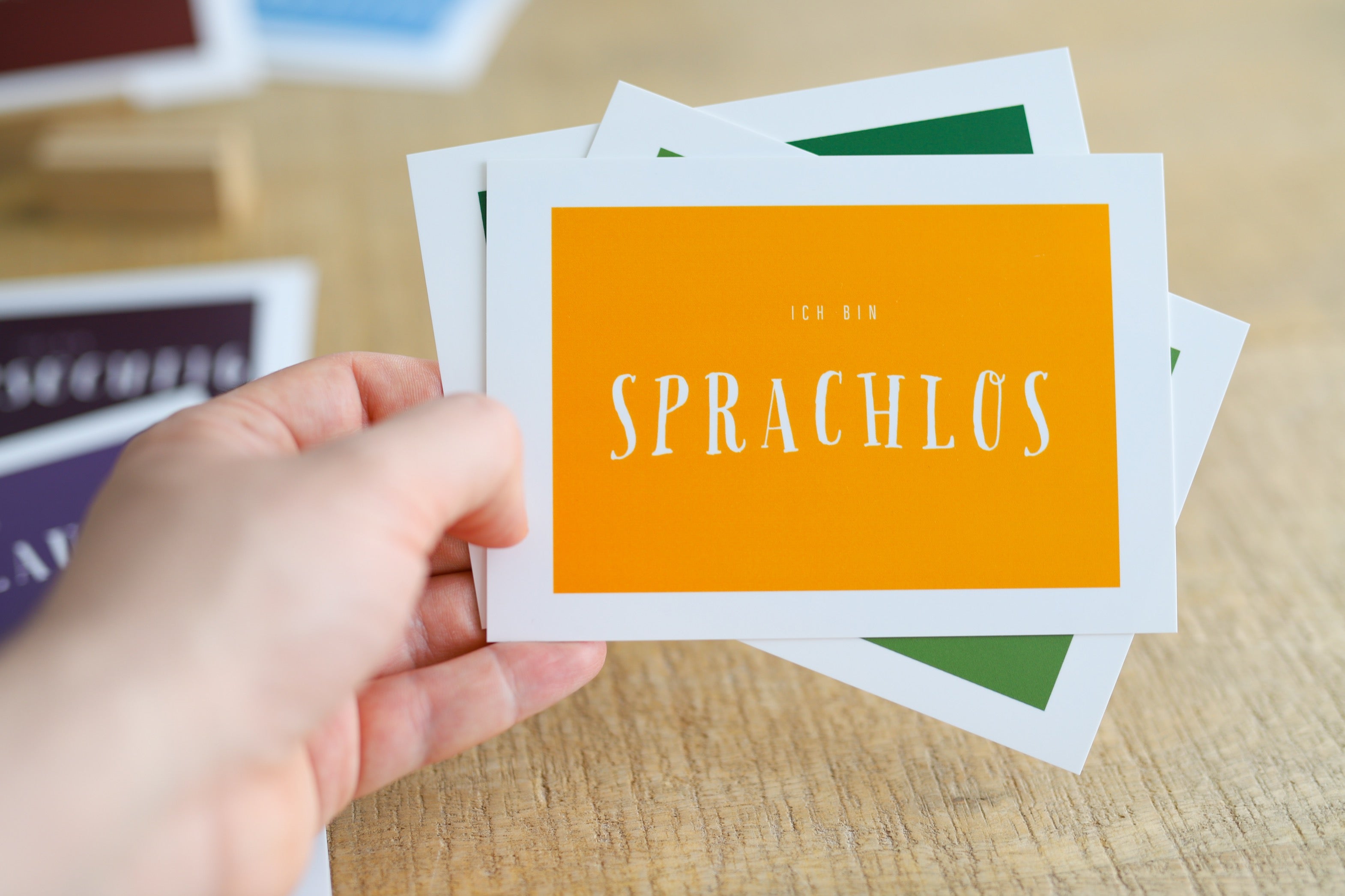 Wortkarten zum Thema Gefühle (1. Druckauflage)