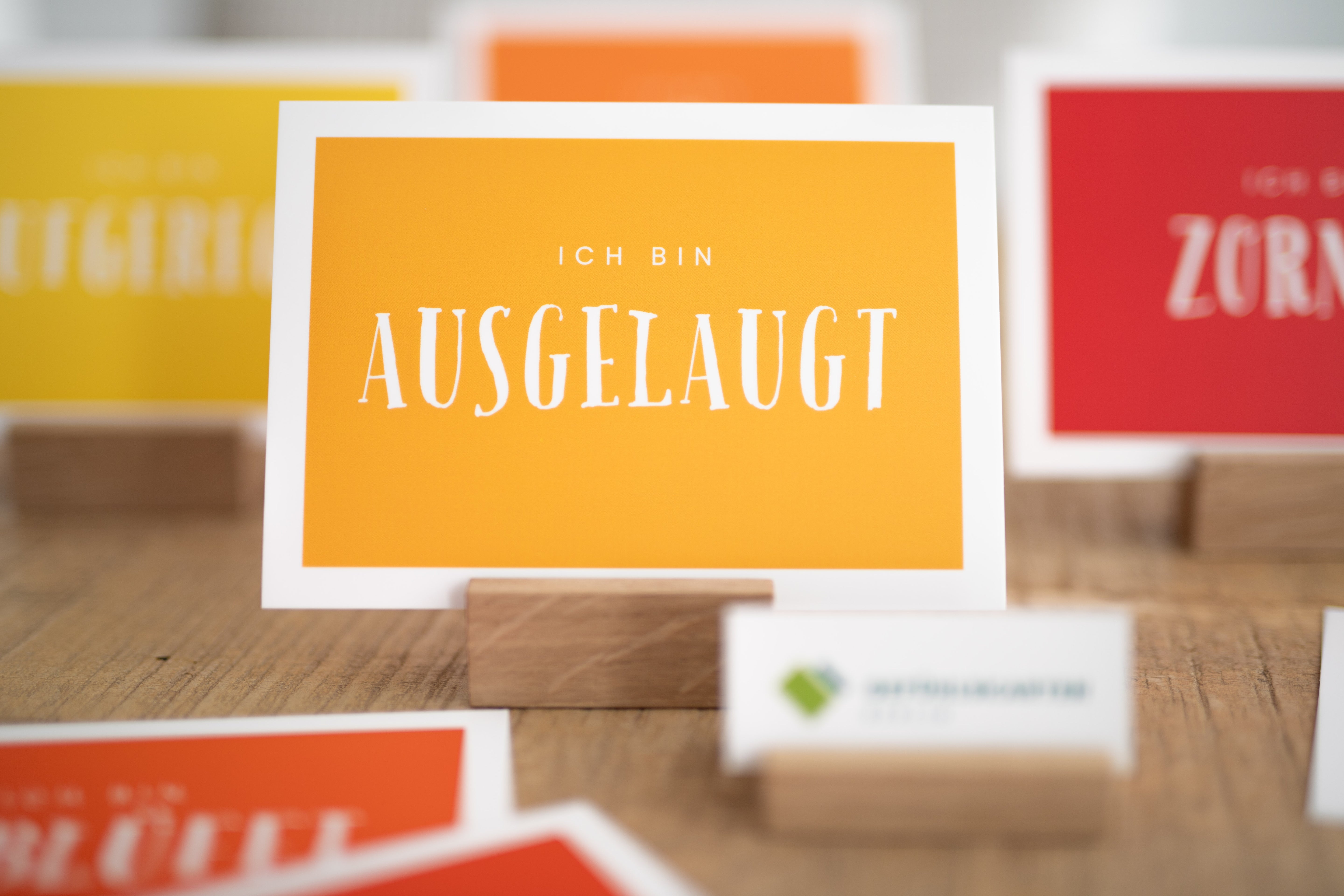 Wortkarten zum Thema Gefühle - Set 3